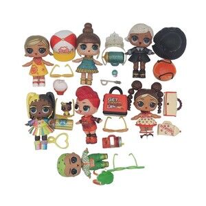 LOL Surprise Doll Lot Rare Whoppers Haribo Hot Tamales Chupa Chups Accessories